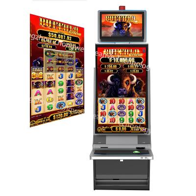 China Metal+acrylic+plastic slot machine Bufalo Xtreme touch screens touch I-deck slot game with jackpot for sale