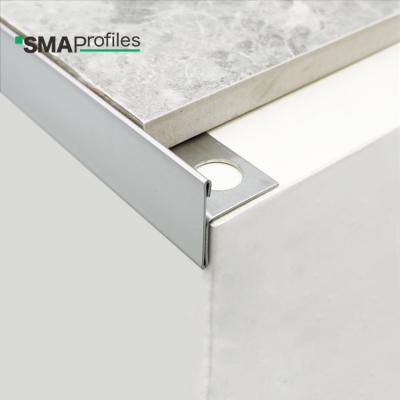 China Modern SMA T Shaped Metal Trim For Kitchen Countertops Stainless Steel Trim For Marble Counter for sale