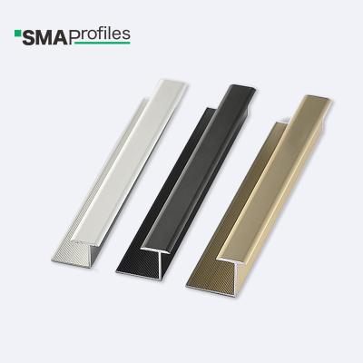 China Accessories Modern Plywood Tile SMA Aluminum Edge Trim Tile Interior Joint Panel for sale