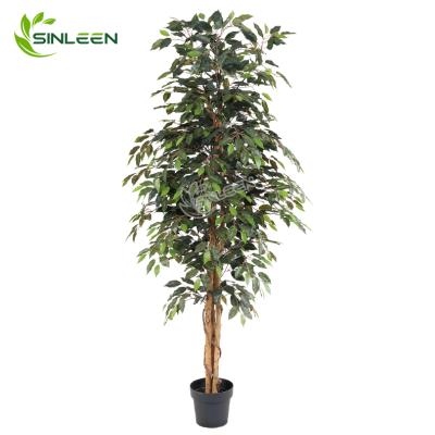 China Indoor Decoration 180cm Indoor Artificial Ficus Tree Plant for sale