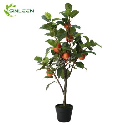 China 2020 Decoration Indoor Home Decoration Artificial Green Plant Plastic Make Export Apple Tree for sale