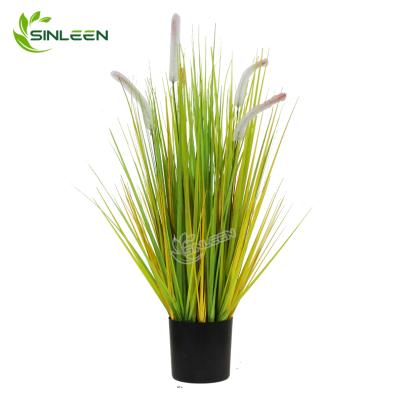 China China High Quality Indoor Home Plants Decoration Fake Onion Artificial Grass for sale