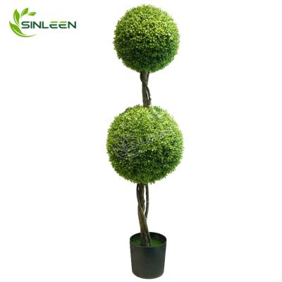 China Outdoor Indoor Plastic Faux Bonsai Tree Greenery Decoration Ornamental Outdoor Artificial Plants for sale