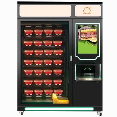 China Automaten-Automat-Nahrung des Bildschirm- bearbeitet Becher-Drucker Vending Machine maschinell zu verkaufen