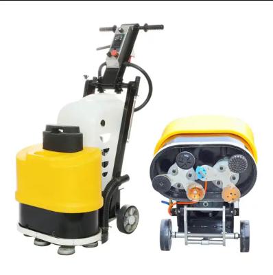 China Efficient Concrete Floor Grinder Yellow Blacka And Write 3 Grinding Plates en venta