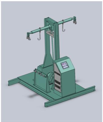 China Máquina de prueba azul de los muebles 10 ~ 90 veces/probador mínimo de la vibración del equipaje en venta