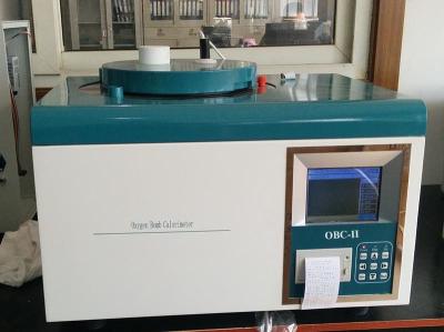 China Oil Calorific Heat Value Oxygen Bomb Calorimeter For Coal 1 Year Warranty for sale