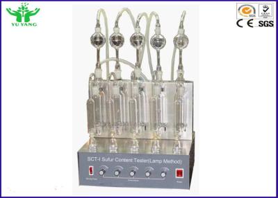 China Öl-Analyse-Ausrüstungs-Benzin-und Kerosin-Schwefelgehalt-Prüfvorrichtungs-Lampen-Methode ASTM D1266 zu verkaufen