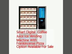 Smart Digital  Coffee Juice Ice Vending Machine With Frankincense Pizza Option Available For Sale