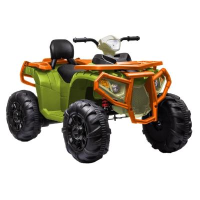 China Ride On Toy 6V Battery Electric Four-Wheeled SUV Large Baby Car Toy Super Green Remote Control Car for sale