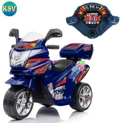 China Ride On Toy 2021 New Ride On Electric Bike Baby Toys Car Child Motorcycle Kids For Children To Ride for sale