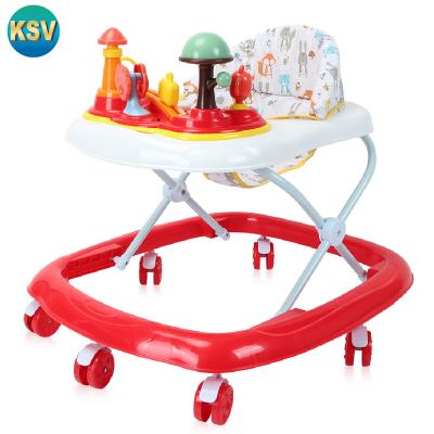 China With Antiskid Best Single Plastic Chair Motion Stopper Baby Toddler Baby Walker Auxiliary Walker for sale