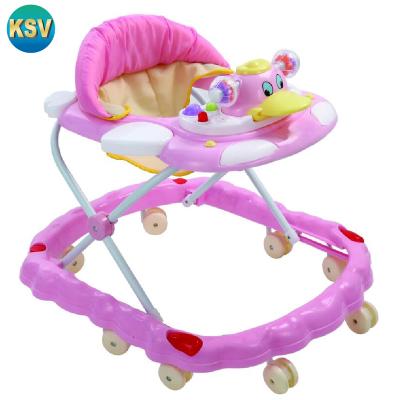 China With Music And Lights Wholesaler Promotional Plastic Activity Seesaw Kids Baby Multifunctional Baby Walker for sale