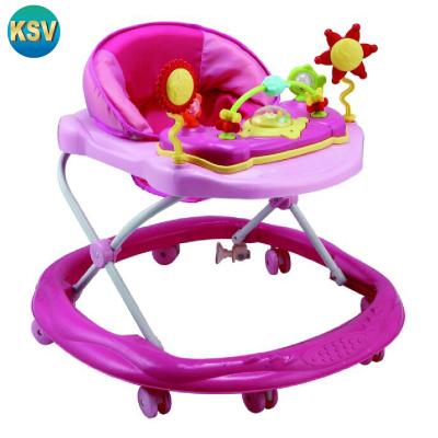 China With Music And Lights New Cute Plastic Fancy Babysafe Sit And Walk Baby Walker Toddler for sale