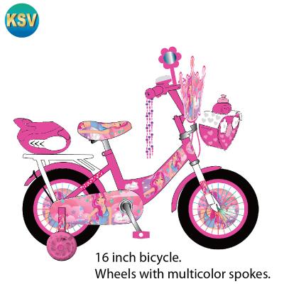 China With Colored Metal Rim With Normal Wheels Latest Design Promotional Shiny Training Cycle New Model Children&'S Bikes for sale