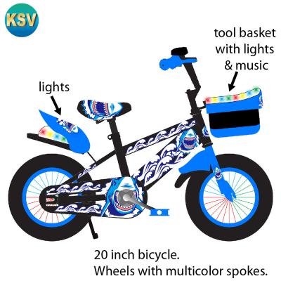 China Steel 2021 Balance High-grade Steel Blue Children's Climb Mountain Bikes for sale