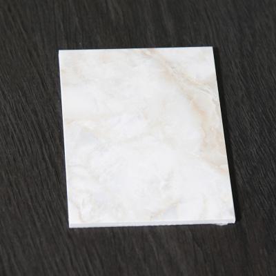 China Recyclable Hot Sale UV Coated Kitchen Cabinets High Gloss Marble Wall Panel For Bathroom for sale