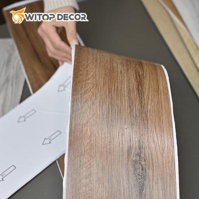 China High Quality Eco-Friendly Wood Look Waterproof Wear Resistant Anti-Slip Best Price Kids Non Stick Loose Lay PVC Vinyl Flooring for sale