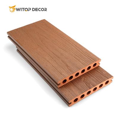 China 2021 WITOP Waterproof Wholesale Outdoor Flooring Anti UV Composie Flooring Deck Board for sale