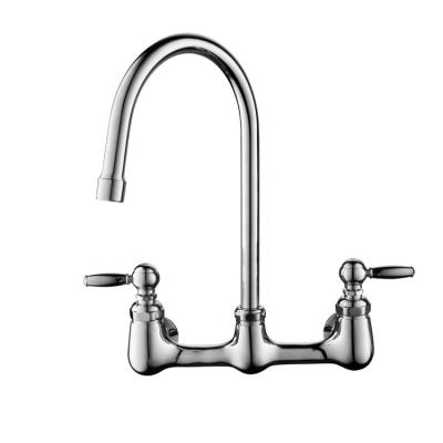 China Original Amazon Factory Supply Thermostatic Faucets 6 Inch Sink Faucet Stylish Kitchen Supply Commercial Faucet With 360 Degree Rotating Outlet for sale