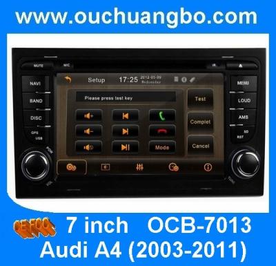 China Autoradio DVD GPS TV for Audi A4 2003-2011 with mp4 player OCB-7013 for sale