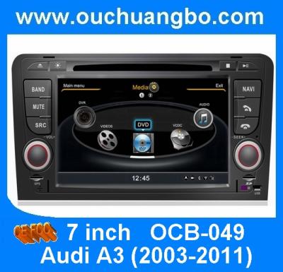 China Ouchuangbo Car Navi Multimedia for Audi A3(2003-2011) 3G Wifi Auto Video DVD S100 System for sale