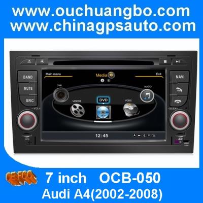 China Ouchuangbo Car DVD GPS S100 Platform for Audi A4(2002-2008) DVR Bluetooth Audio Video Player for sale