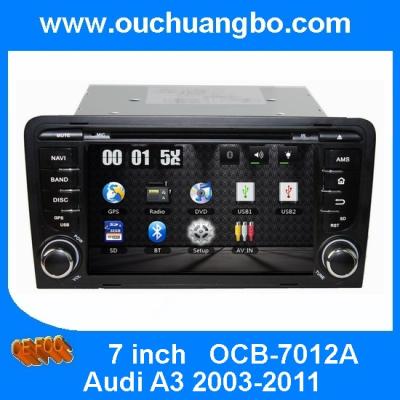 China Ouchuangbo In Dash DVD Stereo Radio for Audi A3 2003-2011 GPS Navigation Audio Player USB iPod OCB-7012A for sale