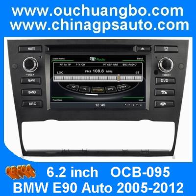 China Ouchuangbo Car Navi Multimedia DVD for BMW E90 Auto 2005-2012 Auto Radio S100 System OCB-095 for sale