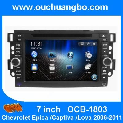 China Ouchuangbo GPS Navi Radio DVD for Chevrolet Epica Captiva Lova 2006-2011 BT SD Russia map for sale