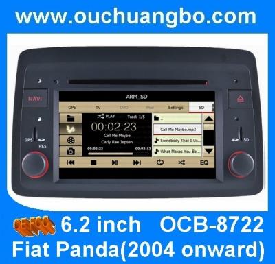 China Ouchuangbo autoradio DVD GPS for Fiat Panda(2004 onward) with steering wheel control mp3 for sale