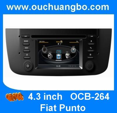 China Ouchuangbo Car GPS Radio Multimedia for Fiat Punto With 3G /wifi VCD iPod S100 System OCB-264 for sale