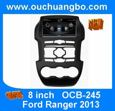 China Ouchuangbo S100 Platform DVD Radio Sat Navi for Ford Ranger 2013 Stereo Multimedia Virtual 20 disc playing OCB-245 for sale