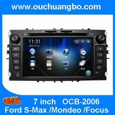 China Ouchuangbo Car Stereo Radio DVD System for Ford S-Max /Mondeo /Focus GPS Navi Auto Audio for sale