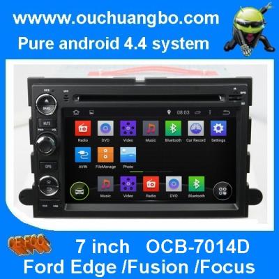 China Ouchuangbo Car Multimedia Stereo 3G Wifi BT Touch Screen DVD System Android 4.4 for Ford Edge /Fusion /Focus OCB-7014D for sale