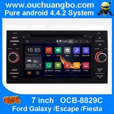 China Ouchuangbo Auto Stereo GPS navigation for Ford Galaxy /Escape /Fiesta Android 4.4 3G wifi Media Player OCB-8829C for sale