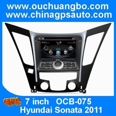 China Ouchuangbo S100 Platform Car GPS for Hyundai Sonata 2011 3G Wifi DDR DVD Navi Multimedia System OCB-075 for sale