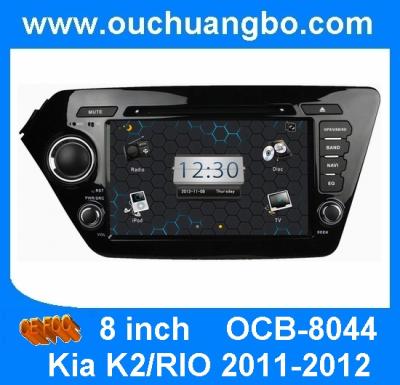 China Car dvd players for Kia K2 /RIO 2011-2012 with car gps navigation OCB-8044 for sale