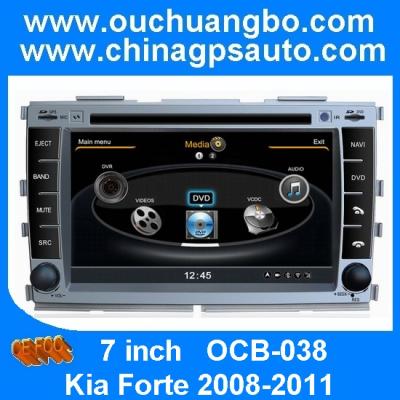 China Ouchuangbo Car Stereo Sat Navi Headunit For Kia Forte 2008-2011 3G WiFi 1080P CPU 1GHz RAM 512M for sale