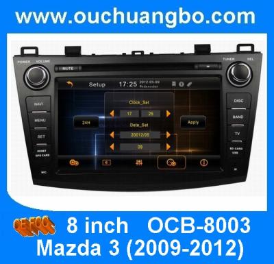 China Ouchuangbo car radio for Mazda 3 2009-2012 with car audio systems OCB-8003 for sale