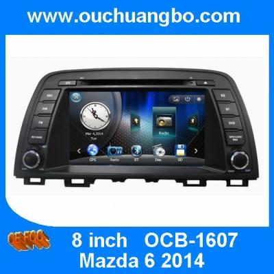 China Ouchuangbo multimedia kit stereo navi kit for 2014 Mazda 6 support MP3 CD BT Malawi map for sale