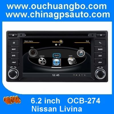 China Ouchuangbo A8 Chipset S100 DVD GPS Navigation for Nissan Livina Car Multimedia System for sale