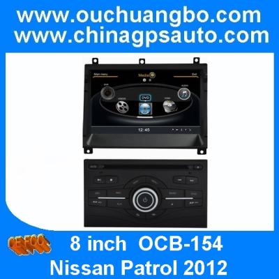 China Ouchuangbo S100 Car Navigation GPS DVD Video for Nissan Patrol 2012 Bluetooth Radio DVD SP Rearview Camera for sale