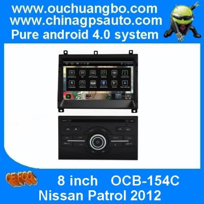 China Ouchuangbo Car GPS Navigation Android 4.0 for Nissan Patrol 2012 with Auto DVD USB 3G Wifi S150 System OCB-154C for sale