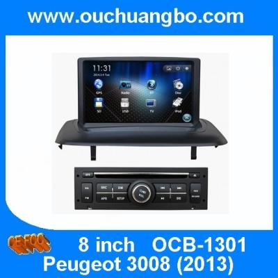 China Ouchuangbo DVD Radio TV for Peugeot 3008 GPS Sat Nav USB iPod Multimedia Stereo System OCB for sale