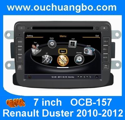 China Ouchuangbo Car Radio GPS Navigation for Renault Duster 2010-2012 With S100 DVD Built In 1080P HD video Display for sale