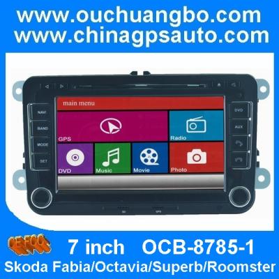 China Skoda Fabia/Octavia/Superb/Roomster car DVD with RDS bluetooth iPod CD player OCB-8785-1 for sale