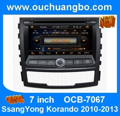 China Car audio and video player for SsangYong Korando 2010-2013 with gps navigation OCB-7067 for sale