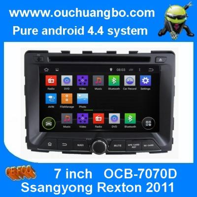 China Ouchuangbo Car Radio Multimedia Stereo Kit Ssangyong Rexton 2011 Android 4.4 DVD System OC for sale