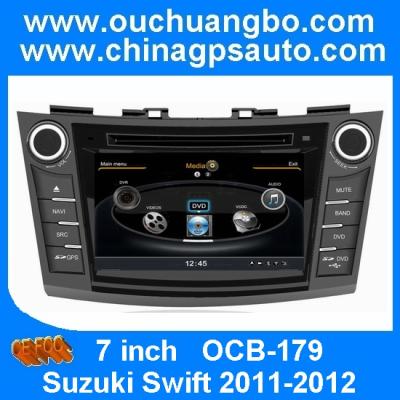 China Ouchuangbo multimedia DVD GPS Suzuki Swift 2011-2012 S100 with touch screen MP3 media player OCB-179 for sale